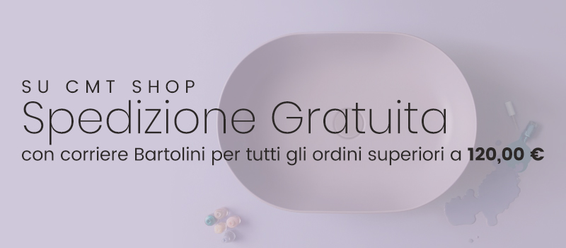 CMT Shop - spedizione gratuita per ordini superiori a 250€
