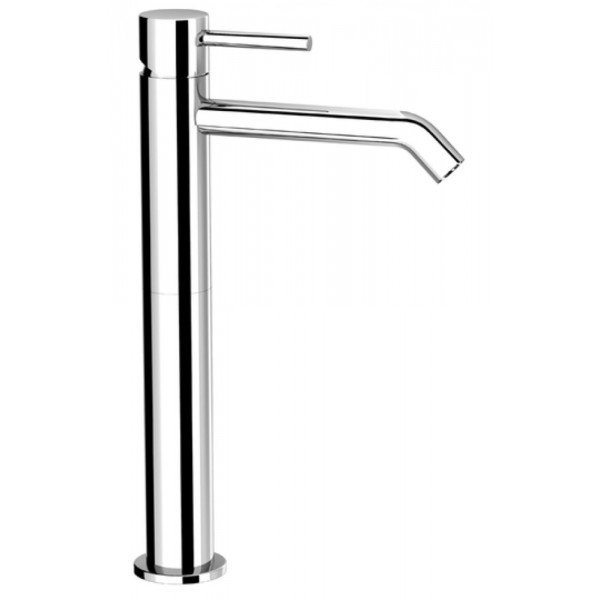 Miscelatore mocomando lavabo alto fir italia cleo 84 altezza senza scarico